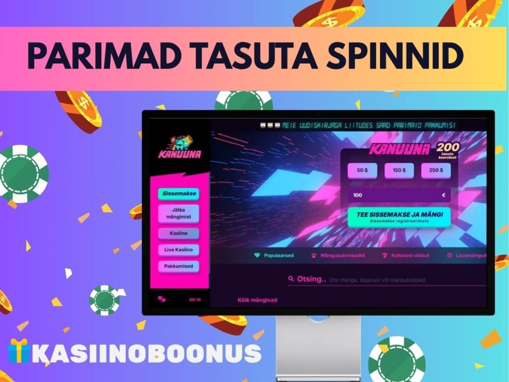 Parimad tasuta spinnid